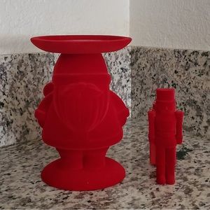 bath and body works flocked velvet nutcracker duo